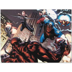 Marvel Comics "Ultimate Spider-Man #126" Numbered Limited Edition Giclee on Canvas by Stuart Immonen (1 of 1)