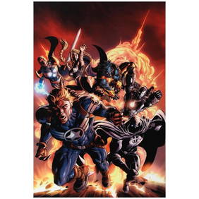 Marvel Comics "Secret Avengers #2" Numbered Limited Edition Giclee on Canvas by Marko Djurdjevic (1 of 1)