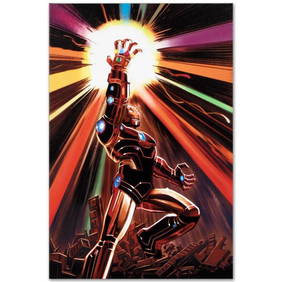 Marvel Comics "Avengers #12" Numbered Limited Edition Giclee on Canvas by John Romita Jr. with COA. (1 of 1)