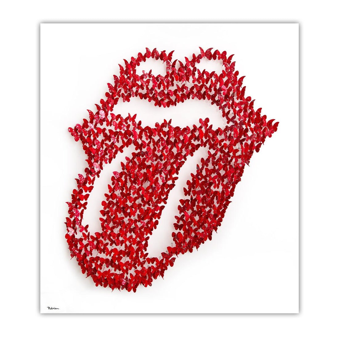 Patricia Govezensky- Original 3D Metal Art on Wood "Rolling Stones" (1 of 7)