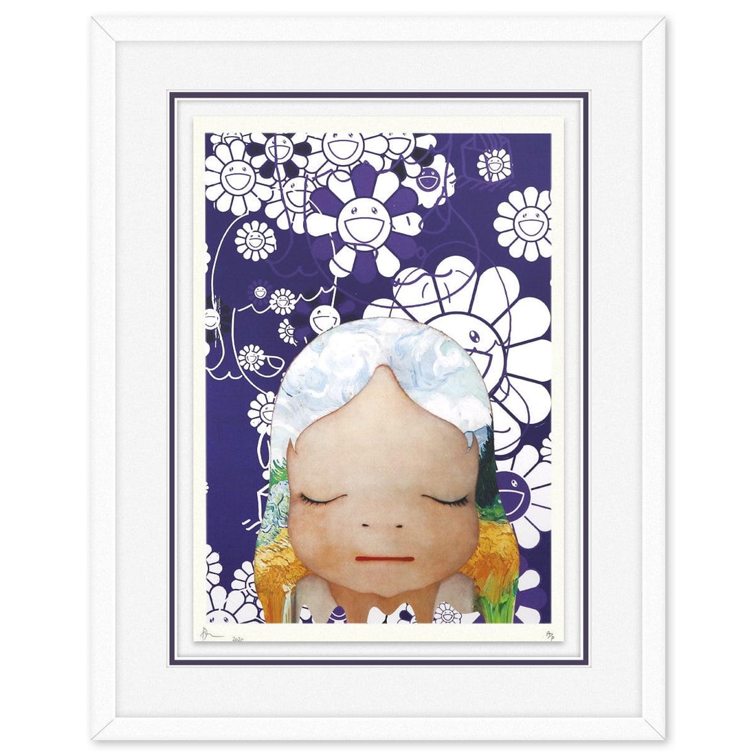 Death NYC- Fine Art Print: Artist: Death NYC. Medium: Fine Art Print. Size: 17.5" x 12.5". Measures approx. 24" x 19" (framed). Signature: Hand Signed by the artist. Certificate of Authenticity: Is included. Reference#: 56133.