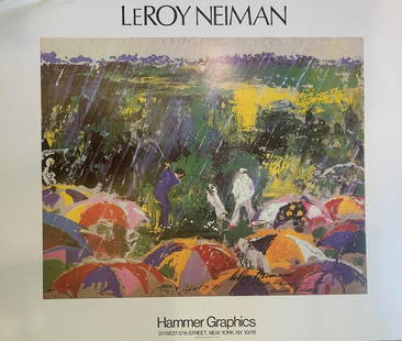 Leroy Neiman- Poster print on paper: Artist: Leroy Neiman. Medium: Poster print on paper. Size: 24" x 30". Reference#: 61302.