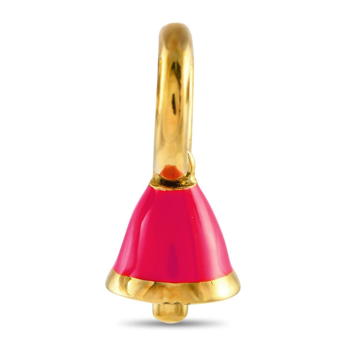 AARON BASHA 18K YELLOW GOLD ENAMEL BELL CHARM AB02-111824 (1 of 4)