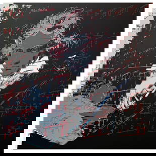 Andy Warhol "Beethoven" Limited Edition Silk Screen Print from Sunday B Morning.: Beethoven II is a limited edition silk screen print on museum board from Sunday B Morning featuring the works of Andy Warhol. The piece is stamped in blue on the back with "Published by Sunday B. Morn