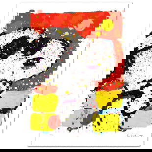 Cool & Intelligent Limited Edition Hand Pulled Original Lithograph by Renowned Charles Schulz: Cool & Intelligent is a limited edition hand pulled original lithograph on museum quality deckle-edge paper, numbered and hand signed by Tom Everhart. This is one of the final Everhart editions to be