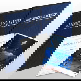 America's Artists: The Artists of Wyland Galleries (2004) Limited Edition Collector's Fine Art Book: Wyland's exquisite and colorful paintings are expressive, emotive and world-famous. "America's Artists: The Artists of Wyland Galleries" (2004) is a deluxe limited edition Collector's Fine Art hardcov