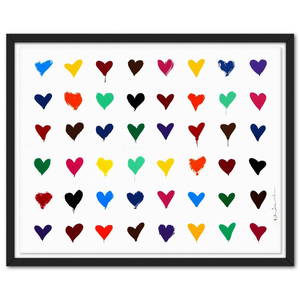Mr Brainwash- Silkcreen on Paper "All You Need Is He[Art], 2022"