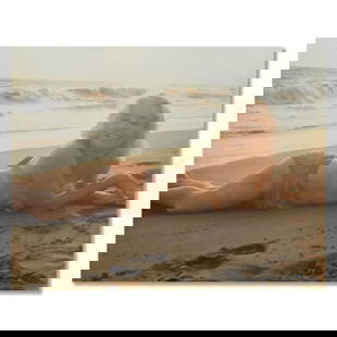 George Barris (1922-2016), "Marilyn Monroe: The Last Shoot" Photograph Printed from the Original: Marilyn Monroe: The Last Shoot is a photograph printed from the original negative taken by George Barris (1922-2016). This photo is part of a series entitled "The Last Photos" which were taken in 1962