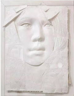 Frank Gallo- Limited edition cast paper sculpture: Artist: Frank Gallo. Medium: Limited edition cast paper sculpture. Size: 62" x 50". Signature: Signed and numbered. Additional: Edition /200. Reference#: 33528.