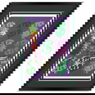 Death NYC- Fine Art Print: Artist: Death NYC. Medium: Fine Art Print. Size: 17.5" x 12.5". Measures approx. 24" x 19" (framed). Signature: Hand Signed by the artist. Certificate of Authenticity: Is included. Reference#: 56170.