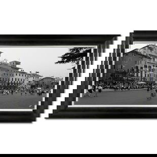Misha Aronov, "Verona 1" Framed Limited Edition Photograph on Canvas, Numbered and Hand Signed with: Verona 1 is a limited edition giclee on canvas by photographer Misha Aronov, numbered and hand signed by the artist. The piece comes custom framed and includes Letter of Authenticity. Measures