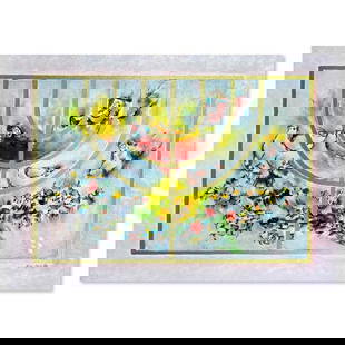 Ben Avram, Hand Signed, Numbered Limited Edition with Letter of Authenticity.: This is a limited edition on paper by Ben Avram. The piece comes hand signed by the artist, numbered, and with a letter of authenticity. Measures approximately 15" x 22". Reference#: 76065.
