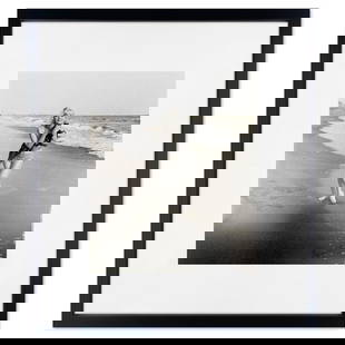 George Barris (1922-2016), "Marilyn Monroe: The Last Shoot" Framed Photograph Printed from the: Marilyn Monroe: The Last Shoot is a photograph printed from the original negative taken by George Barris (1922-2016). This photo is part of a series entitled "The Last Photos" which were taken in 1962