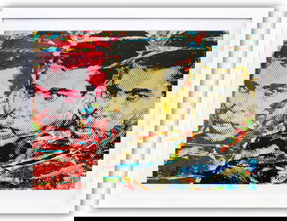 Mr. Brainwash- Offset Lithograph "Ali (The Champ)": Artist: Mr. Brainwash. Medium: Offset Lithograph. Title: Ali (The Champ). Size: 16" x 23". Measures approx. 21" x 28" (framed). Signature: Signed in plate. Certificate of Authenticity: Is included. Ad
