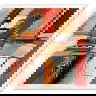 Yuri Tremler, "Piano" Limited Edition Serigraph, Hand Signed with Letter of Authenticity.: Piano is a limited edition serigraph on paper by Yuri Tremler. It is numbered and hand signed and includes a letter of authenticity. Measures approximately 12" x 11.5" (image). Reference#: 80068.