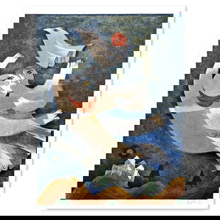 Samy Briss, Limited Edition Serigraph, Hand Signed and Numbered with Letter of Authenticity.: This is a limited edition serigraph on paper by Samy Briss. The piece comes hand signed by the artist, numbered, and with a letter of authenticity. Measures approximately 18" x 13.5". Reference#: 7625