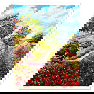 Mark Braver, Limited Edition Serigraph, Hand Signed and Numbered with Letter of Authenticity.: This is a limited edition serigraph on paper by Mark Braver. The piece comes hand signed by the artist, numbered, and with a letter of authenticity. Measures approximately 16" x 12.5". Reference#: 762