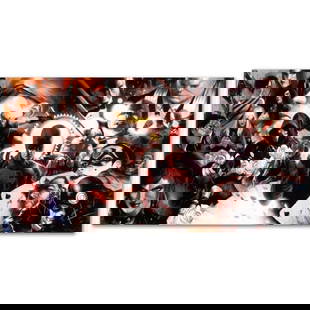 Marvel Comics "Daredevil #500" Numbered Limited Edition Giclee on Canvas by Marko Djurdjevic with: A piece of comic book history, this limited edition, from original art by Marko Djurdjevic, depicts classic characters Daredevil and Kingpin among many others. Marko Djurdjevic was discovered by Marve