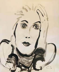 Roger East - Original watercolor on paper: Artist: Roger East . Medium: Original watercolor on paper . Size: 36" x 42". Signature: Signed. Reference#: 37468.