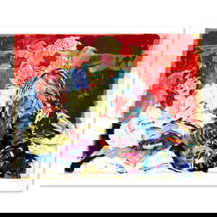 Lea Avizedek, Hand Signed, Numbered Limited Edition with Letter of Authenticity.: This is a limited edition on paper by Lea Avizedek. The piece comes hand signed by the artist, numbered, and with a letter of authenticity. Measures approximately 20.5" x 27". Reference#: 76043.