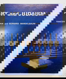 Yaacov Agam - Hardcover art book "Art and Judiasim ": Artist: Yaacov Agam . Medium: Hardcover art book. Title: Art and Judiasim . Signature: Signed. Reference#: 28587.