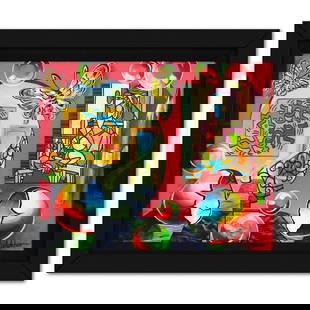 Alexander Astahov- Original Oil on Canvas "A Symphony of Colors": Artist: Alexander Astahov. Medium: Original Oil on Canvas. Title: A Symphony of Colors. Size: 16" x 20". Measures approx. 21" x 25" (framed). Signature: Hand signed by the artist. Certificate of Authe