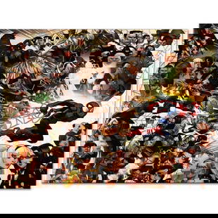 Marvel Comics "Ultimate Spider-Man #150" Numbered Limited Edition Giclee on Canvas by David Lafuente: A piece of comic book history, this limited edition, from original art by David Lafuente, depicts the classic character Spider-Man. David Lafuente has drawn cover art for such franchises as X-Men and