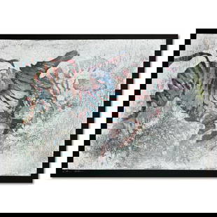 Edwin Salomon (1935-2014), "Zebras" Limited Edition Serigraph, Hand Signed and Numbered; Letter of: Zebras is a limited edition serigraph on paper by Edwin Salomon (1935-2014). The piece comes hand signed by the artist, numbered, and with a letter of authenticity. Measures approximately 27.5" x 19.5