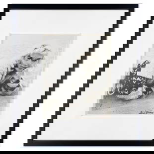 George Barris (1922-2016), "Marilyn Monroe: The Last Shoot" Framed Photograph Printed from the: Marilyn Monroe: The Last Shoot is a photograph printed from the original negative taken by George Barris (1922-2016). This photo is part of a series entitled "The Last Photos" which were taken in 1962