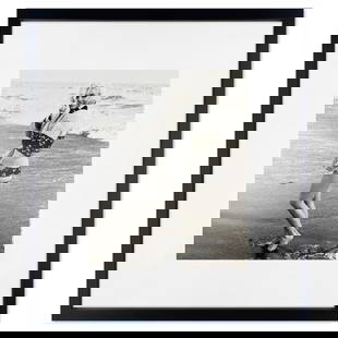 George Barris (1922-2016), "Marilyn Monroe: The Last Shoot" Framed Photograph Printed from the: Marilyn Monroe: The Last Shoot is a photograph printed from the original negative taken by George Barris (1922-2016). This photo is part of a series entitled "The Last Photos" which were taken in 1962