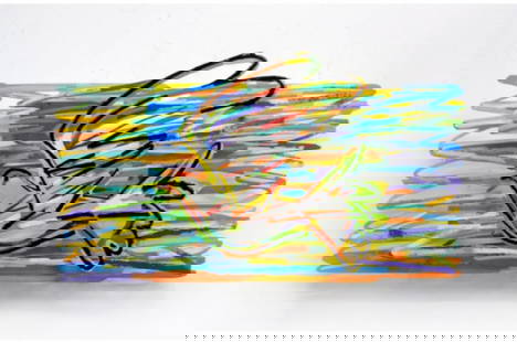 David Gerstein- Mixed Media Cutout Aluminum "Fly with the wind": Artist: David Gerstein. Medium: Mixed Media Cutout Aluminum. Title: Fly with the wind. Size: 24" x 13". Signature: Signed and numbered. Certificate of Authenticity: Is included. Additional: Edition of