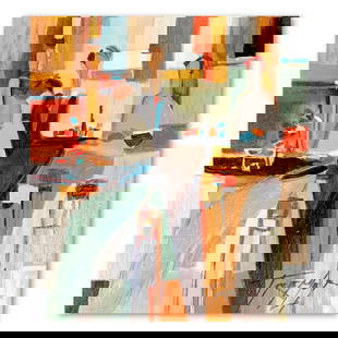 Yuri Tremler, Hand Signed Limited Edition Serigraph on Board with Letter of Authenticity.: This is a limited edition serigraph on board by Yuri Tremler. It is numbered and hand signed and includes a letter of authenticity. Measures approximately 13" x 11.5" (image). Reference#: 80078.