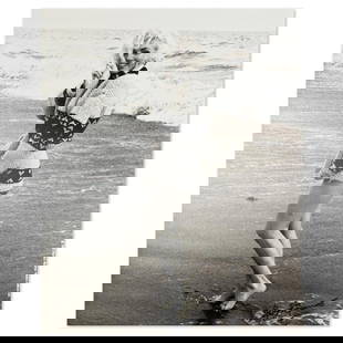 George Barris (1922-2016), "Marilyn Monroe: The Last Shoot" Photograph Printed from the Original: Marilyn Monroe: The Last Shoot is a photograph printed from the original negative taken by George Barris (1922-2016). This photo is part of a series entitled "The Last Photos" which were taken in 1962