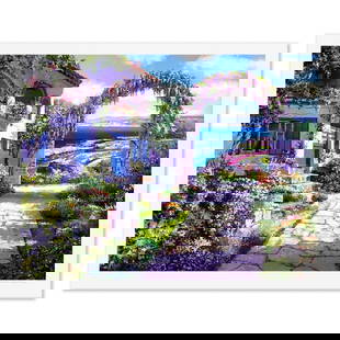 Sam Park, "La Jolla" Limited Edition Printer's Proof Serigraph, Numbered and Hand Signed with Letter: La Jolla is a limited edition printer's proof serigraph on paper by Sam Park, numbered and hand signed by the artist. Includes Letter of Authenticity. Measures approx. 39.5" x 50" (border), 35" x 45"