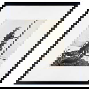 George Barris (1922-2016), "Marilyn Monroe: The Last Shoot" Framed Photograph Printed from the: Marilyn Monroe: The Last Shoot is a photograph printed from the original negative taken by George Barris (1922-2016). This photo is part of a series entitled "The Last Photos" which were taken in 1962