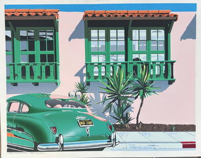 Robert Blumhagen- Serigraph on paper: Artist: Robert Blumhagen. Medium: Serigraph on paper. Size: 20" x 30". Signature: Hand Signed and numbered. Reference#: 80728.