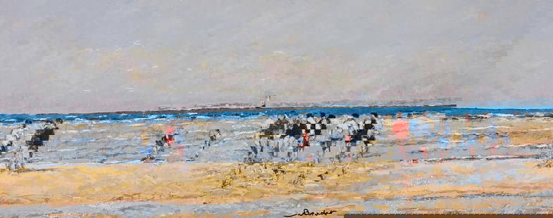 Andre Bardet- Limited Edition Lithograph on paper: Artist: Andre Bardet. Medium: Limited Edition Lithograph on paper. Size: 16" x 30". Signature: Signed and numbered. Reference#: 86448.
