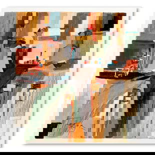 Yuri Tremler, "Evening Out" Limited Edition Serigraph, Numbered and Hand Signed with Letter of: Evening Out is a limited edition serigraph on paper by Yuri Tremler. It is numbered and hand signed and includes a letter of authenticity. Measures approximately 13" x 12" (image). Reference#: 80071.