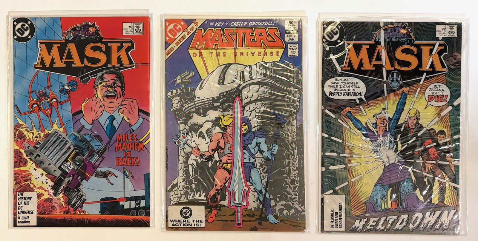 Vintage Comics- Vintage comic book collection of 3 comics (1 of 1)