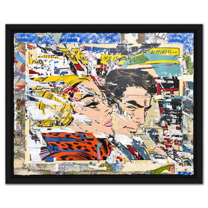 Mr. Brainwash, "You Drive Me Crazy" Framed Unique (UNIQ) Mixed Media, Hand Signed with Certificate