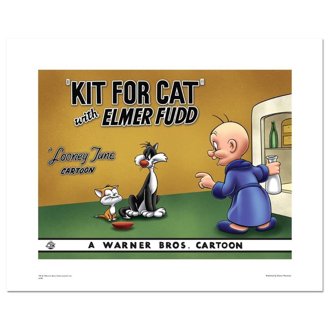 Kit for Cat Numbered Limited Edition Giclee from Warner Bros. with Certificate of Authenticity. (1 of 1)