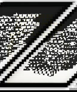 Victor Vasarely- Heliogravure Print "Untitled": Artist: Victor Vasarely. Medium: Heliogravure Print. Title: Untitled. Size: 13" x 10". Measures approx. 15" x 12" (framed). Additional: Custom Framed. Reference#: 21537.