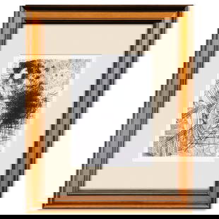 After Pablo Picasso- Offset Lithograph "From The 347 Series": Artist: After Pablo Picasso. Medium: Offset Lithograph. Title: From The 347 Series. Size: 6" x 8". Measures approx. 12" x 14" (framed). Additional: Custom framed. Unsigned and unnumbered. The 347 Seri