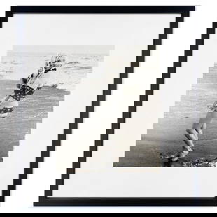 George Barris (1922-2016), "Marilyn Monroe: The Last Shoot" Framed Photograph Printed from the: Marilyn Monroe: The Last Shoot is a photograph printed from the original negative taken by George Barris (1922-2016). This photo is part of a series entitled "The Last Photos" which were taken in 1962