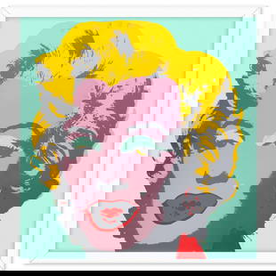 Andy Warhol- Silkscreen "Marilyn 11.23": Artist: Andy Warhol. Medium: Silkscreen. Title: Marilyn 11.23. Size: 36" x 36". Measures approx. 42" x 42" (framed). Certificate of Authenticity: Is included. Additional: "Marilyn 11.23" is a silk scr