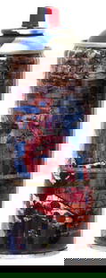 Mr. Brainwash- SPRAY CAN "WALL FRAME, 2020": Artist: Mr. Brainwash. Medium: SPRAY CAN. Title: WALL FRAME, 2020. Size: 7.5" x 2.5". Signature: Numbered and dated. Additional: Cans Include Case. Reference#: 14416.