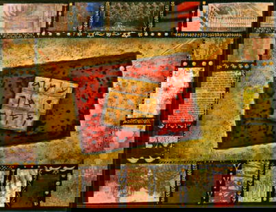 Victor- Original Serigraph "Kameha Aharon": Artist: Victor. Medium: Original Serigraph. Title: Kameha Aharon. Size: 11.5" x 18". Signature: Hand Signed by the Artist. Certificate of Authenticity: From the publisher. Reference#: 21131.