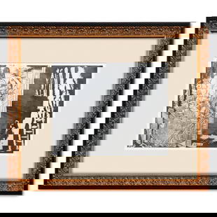 After Pablo Picasso- Offset Lithograph "From The 347 Series": Artist: After Pablo Picasso. Medium: Offset Lithograph. Title: From The 347 Series. Size: 9" x 12". Measures approx. 18" x 20.5" (framed). Additional: Custom framed. Unsigned and unnumbered. The 347 S