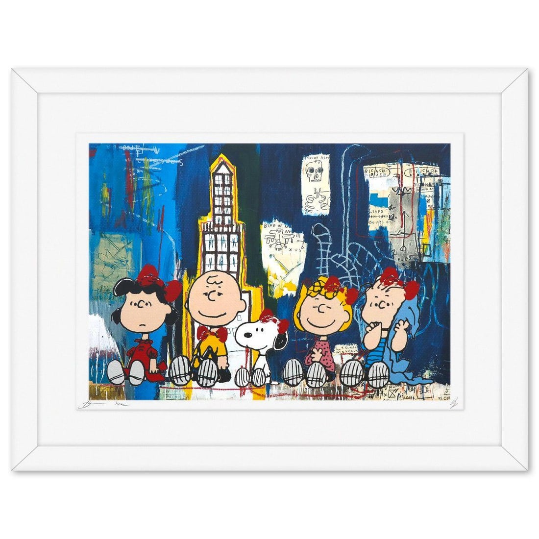 Death NYC- Fine art Print: Artist: Death NYC. Medium: Fine art Print. Size: 12" x 17.5". Measures approx. 18.5" x 24" (framed). Signature: Hand signed and numbered. Certificate of Authenticity: Is included. Additional: Paper: F