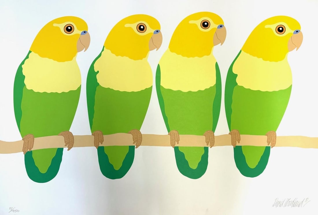 David Woodland- Serigraph on paper (1 of 1)